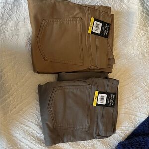 Banana Republic Chinos in Tan and Gray